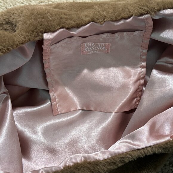 Chairoikoguma Plush Tote Bag - Picture 4 of 5